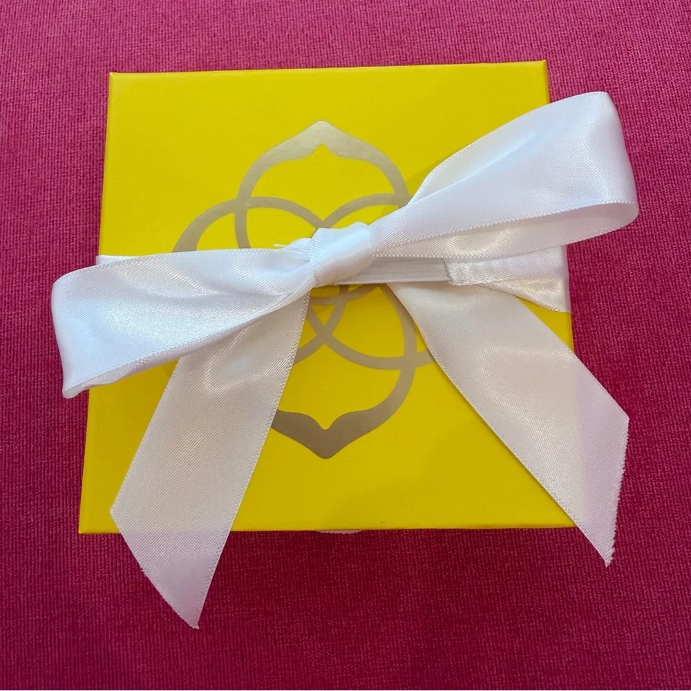 New Kendra Scott Jewelry Gift Box Drawer Box with Ribbon